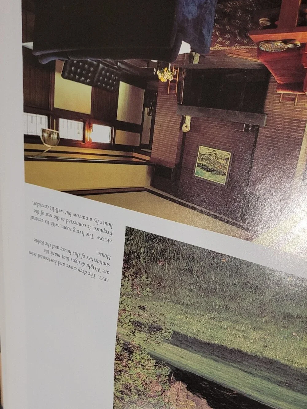 Frank Lloyd Wright Hardcover Coffee Table Book - Blue Cover